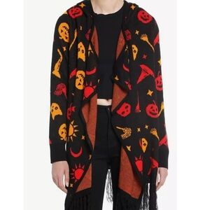Her Universe Disney Hocus Pocus Fringed Dani Cardigan Medium
